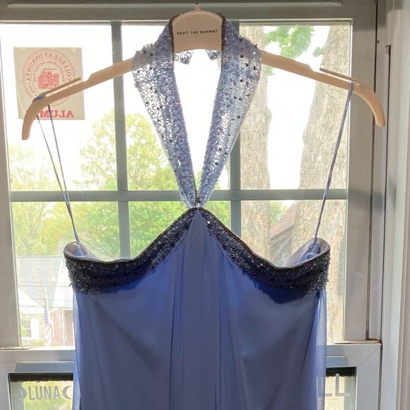 Badgley Mischka Periwinkle Gown - Picture 6 of 10